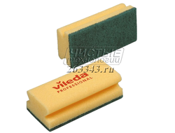 Vileda губка для мытья посуды, 7х15 см