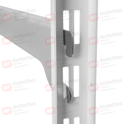 2247DX/SX Полкодержатель хром левый-правый откидной прямой и наклонный под полку 250 мм для системы Базис/Canalina/Global