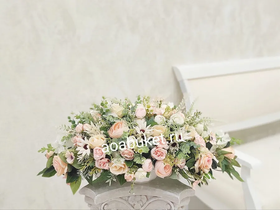 5. Идеи для композиций из искусственных цветов