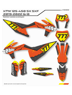 наклейки BSE T8  BRZ X5M X6 X8 MX8 2023  GR8 Progasi Race wave  Avantis Enduro Exclusive