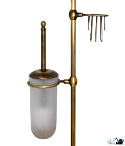 Напольная Бронзовая стойка с аксессуарами для туалета от Wildbad