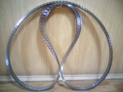 Пила ленточная для пилорамы 35х4270 Timbery для твердой мороженой древесины