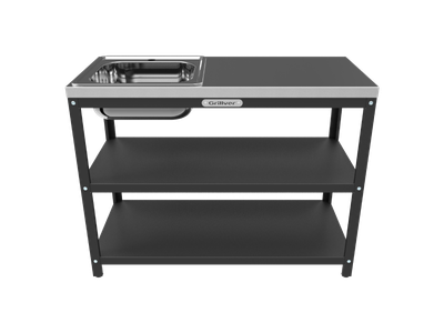 Стол разделочный с мойкой 1120