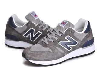 New Balance 670 Серые с синим (41-44) Арт. 056МF