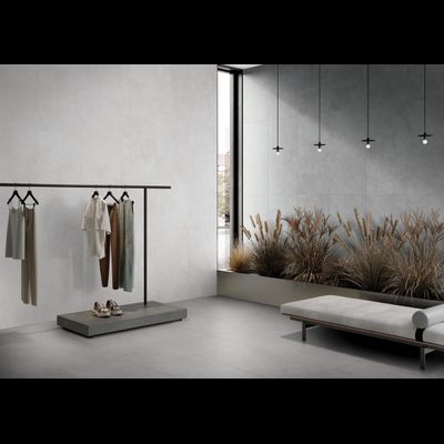 MICROCEMENT, керамогранит, 60x60 см, Серый, Матовый (8 мм), K947812R