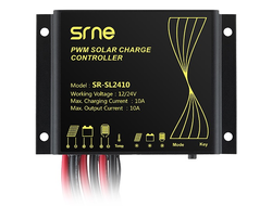 Контроллер заряда SRNE SR-SL2410 (10 А, 12/24 В) фото 1