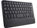 Универсальная беспроводная Bluetooth клавиатура с тачпадом для планшетов - Черная