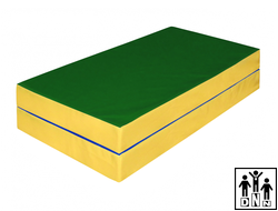 Мат гимнастический складной 2-х секционный