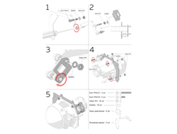 Переходные рамки для Kia Mohave (2008-2017) под модуль Hella 3R/Hella 3 (Комплект, 2шт)