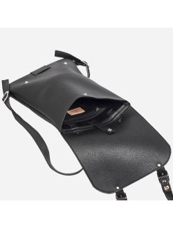 Средний Рюкзак Kokosina Черный из искусственной кожи