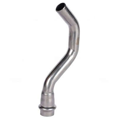 Обвод ROMMER однораструбный НПр, 15 из нержавеющей стали прессовой