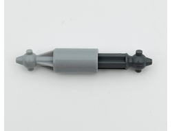 !АНАЛОГ! Technic, Steering CV Joint Axle 5L, Light Bluish Gray (2405 / 6408171) / 4 шт.