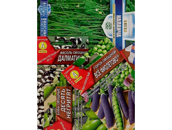 Бобы, вигна, горох, кукуруза, фасоль, чечевица