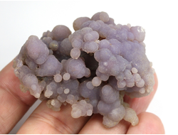 Халцедон фиолетовый виноградный, коллекционный образец, Индонезия (54*40*30 мм, 43 г) №35921