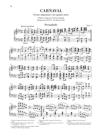 Шуман. "Карнавал" op. 9 для фортепиано