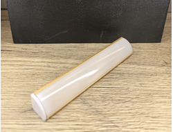 Угловой алюминиевый профиль ЗОЛОТО анод. 2000х16х16мм  (2загл.б/креп.)