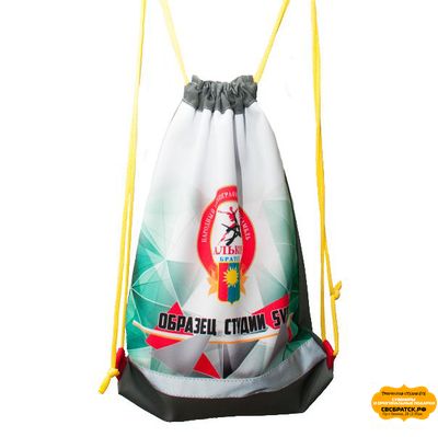 Мешок для обуви с логотипом (Ткань: габардин)