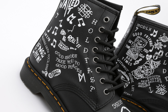 Обувь Dr Martens Scribble Backhand