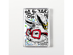 Магнит акриловый год Кролика №23