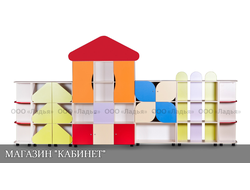 Стенка игровая ТЕРЕМОК модульная