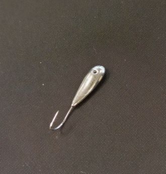Мормышка паяная Глазок серебро вес.0.22 gr.14mm. d-2.0mm. купить