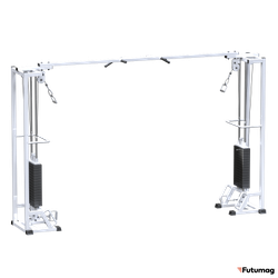 Блочный кинезиотренажер Кроссовер на базе реабилитационной рамы AR084 2x75