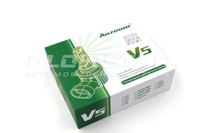 Aozoom V5/HB3 (9005) с вентилятором 9-32V 40W 3500Lm (комплект, 2шт)