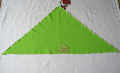 Летний платок бандана с украшениями стразами для женщин фото