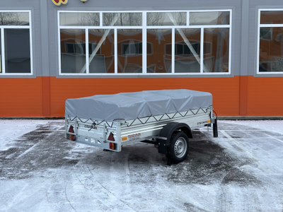 Прицеп «Спутник Expert» (2540х1300х330) оцинкованная рама, без подрамника ХИТ ПРОДАЖ!!!