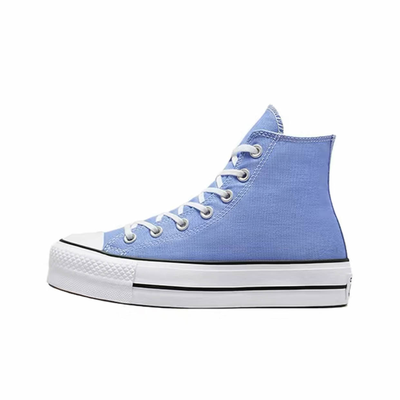 Женские Кеды Converse Chuck Taylor All Star Lift Platform Seasonal Color синие высокие A00908C