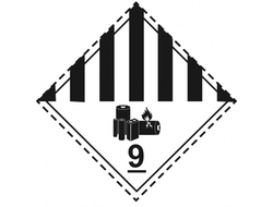 класс 9А знак опасности