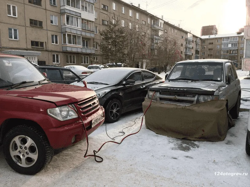 Отогрев Mitsubishi Pajero IO в Кировском районе Красноярска