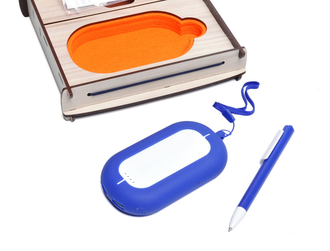 Набор "Гений" с аккумулятором и ручкой (ОБРАЗЕЦ) -  арт.3432