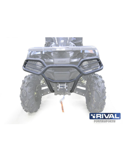 Бампер передний Rival 444.6726.1 для STELS Guepard 2014- (Сталь) (1120*620*275)