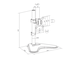 Настольный кронштейн для монитора и ТВ iTECHmount MBES-01M