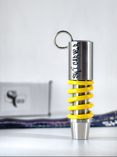 МУНДШТУК SPRING 2.0 YELLOW С ЛЕНТОЙ