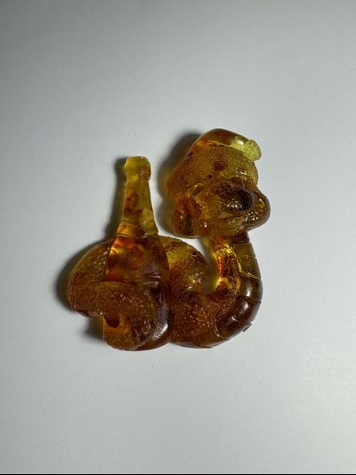 Магнит змея с шампанским