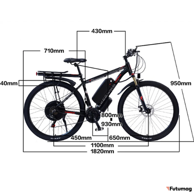 Электровелосипед AKEZ 48V13Ah 29&quot; белый