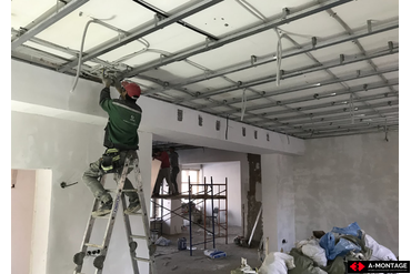 Электромонтажные работы. Объект "Центральная городская детская библиотека", г. Самара, ул. Аэродромная, 16А