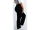 Женские спортивные прямые брюки Арт. 1294-6729 (Цвет черный) Размеры 54-82