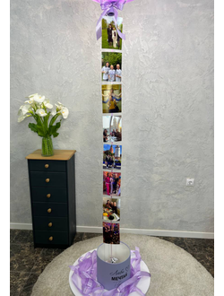 Фотобокс лавандовый (смотрите видео в описании товара)