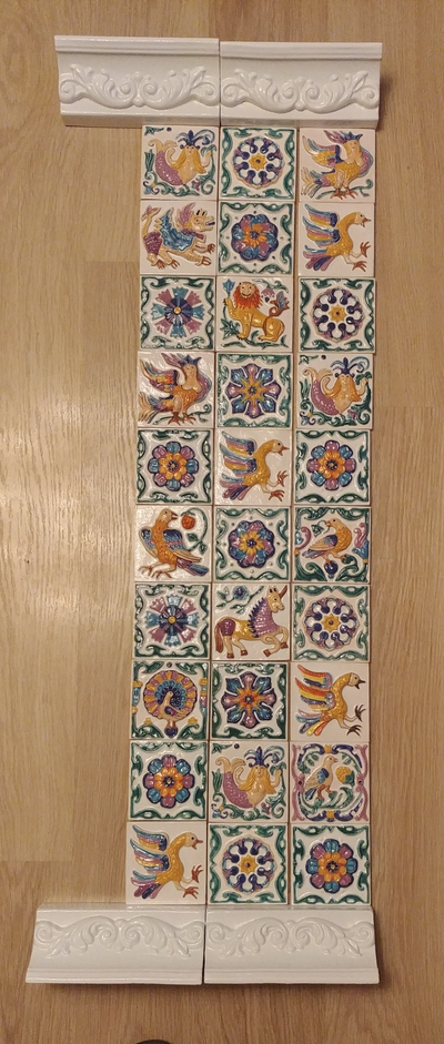 Модель портала из изразцов серии "Древние символы"