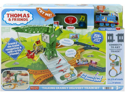 Игровой набор Thomas and Friends Томас и Говорящий Кран Крэнки HRC35