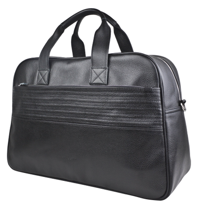 Кожаная дорожная сумка Frentano Premium black (арт. 
4041-51)