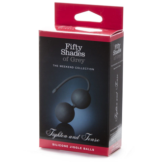 Вагинальные шарики Tighten and Tense Silicone Jiggle Balls Производитель: Fifty Shades of Grey, Великобритания