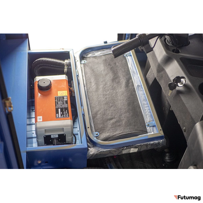 Грузовой электротрицикл Rutrike КАРГО Кабина обогрев 1500 60V1000W синий