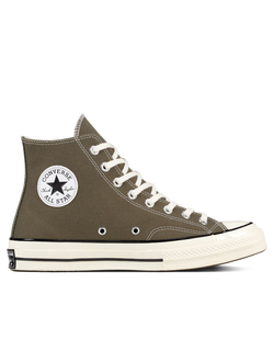 Кеды конверс Чак 70 зеленые высокие купить Спб 162052C фото