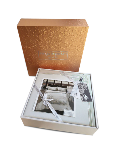 Постельное белье мако-сатин полутороспальное 150x200x1 180x230x1 50x70x1 70x70x1 TIS04-805