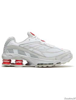 Nike Shox Ride 2 x SUPREME White/Белые Мужские (41-45)