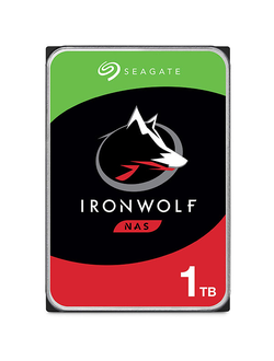 Жесткий диск HDD 1000 Gb Seagate IronWolf NAS (ST1000VN002), 3.5", 64Mb, SATA III